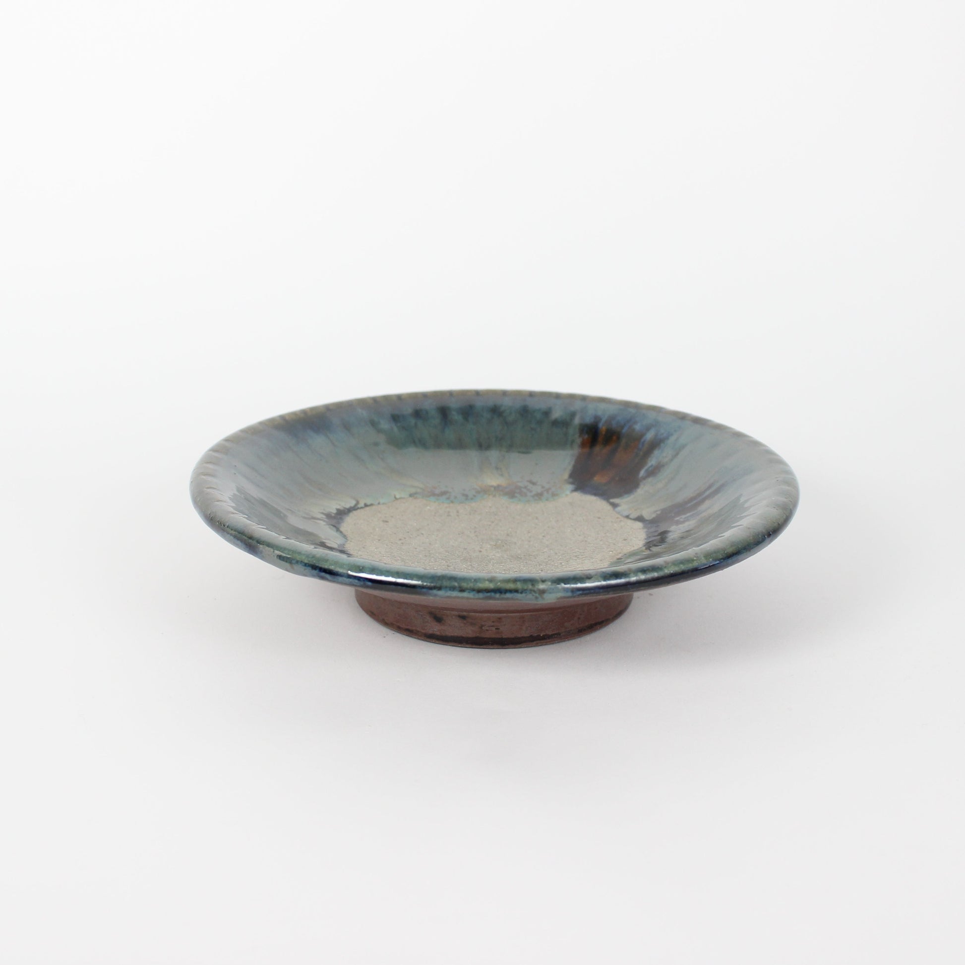 Japanese Yomitanyama Ceramic Plate, 6&quot;