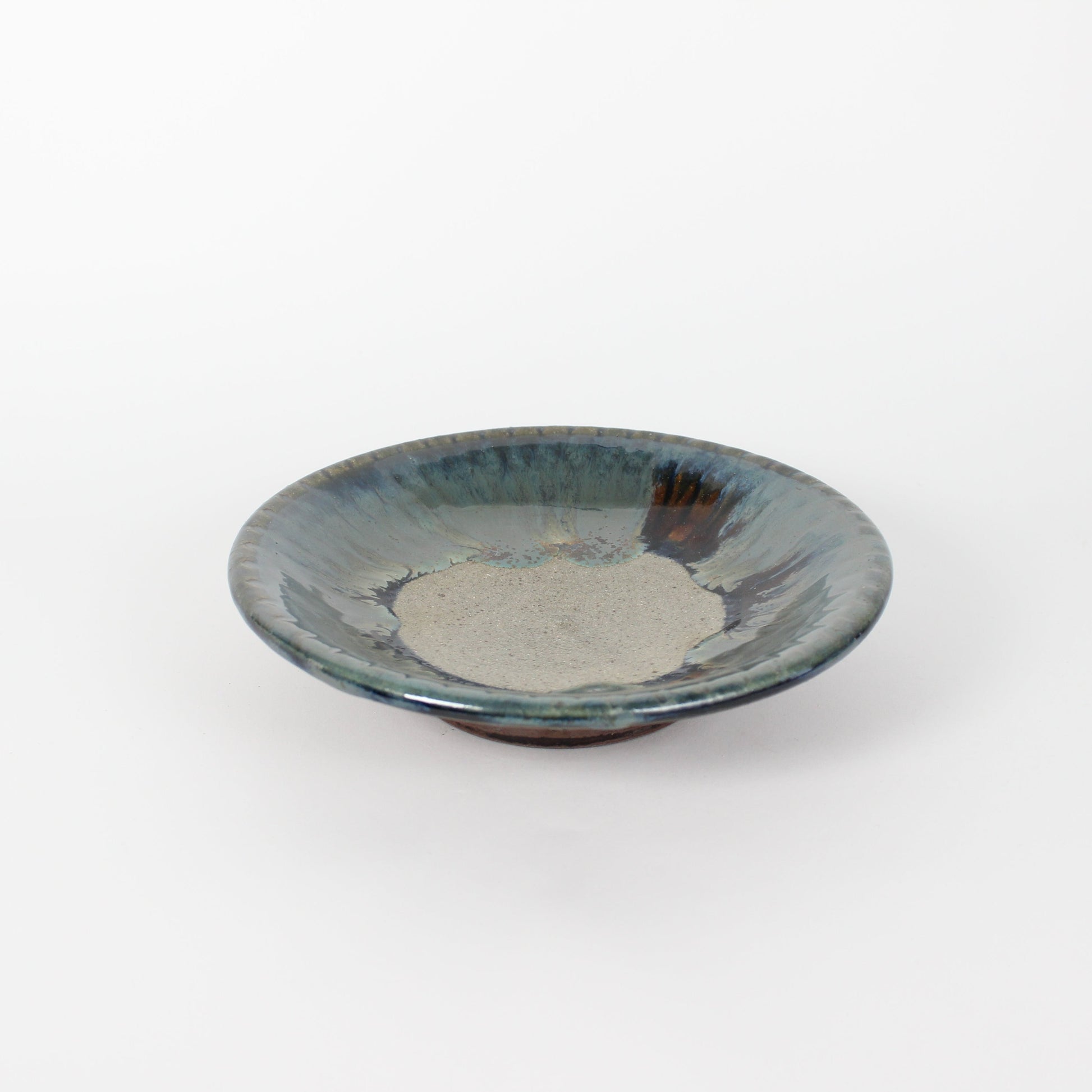 Japanese Yomitanyama Ceramic Plate, 6&quot;