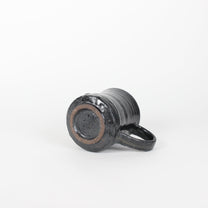 Japanese Mino-Yaki Ceramic Black Mug
