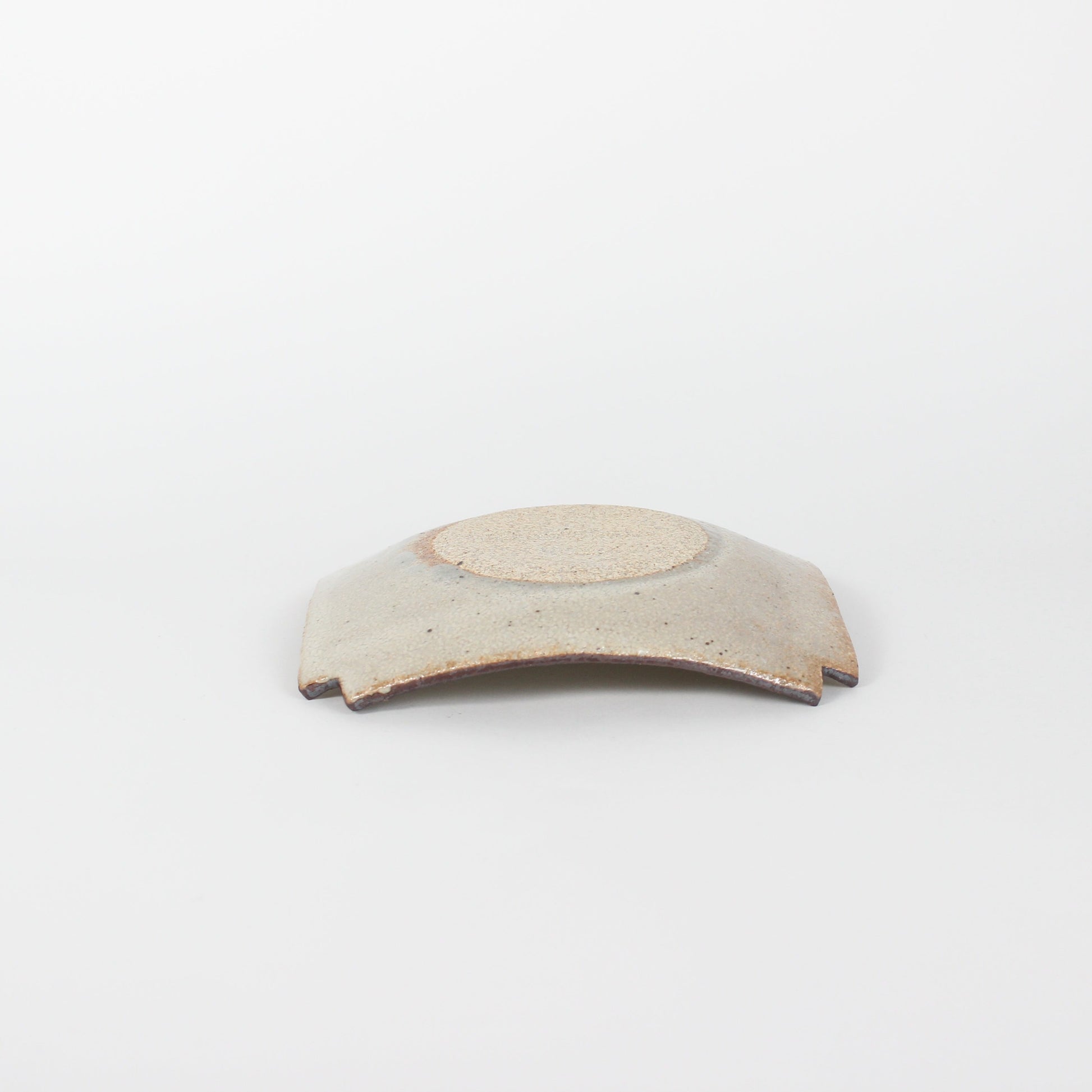 Japanese Gosu Mino-Yaki Square Plate