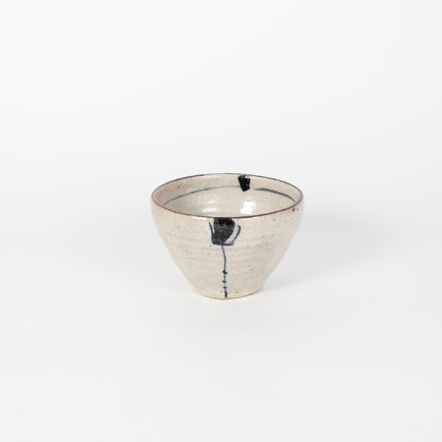 Japanese Gosu Mino-Yaki Tea Cup