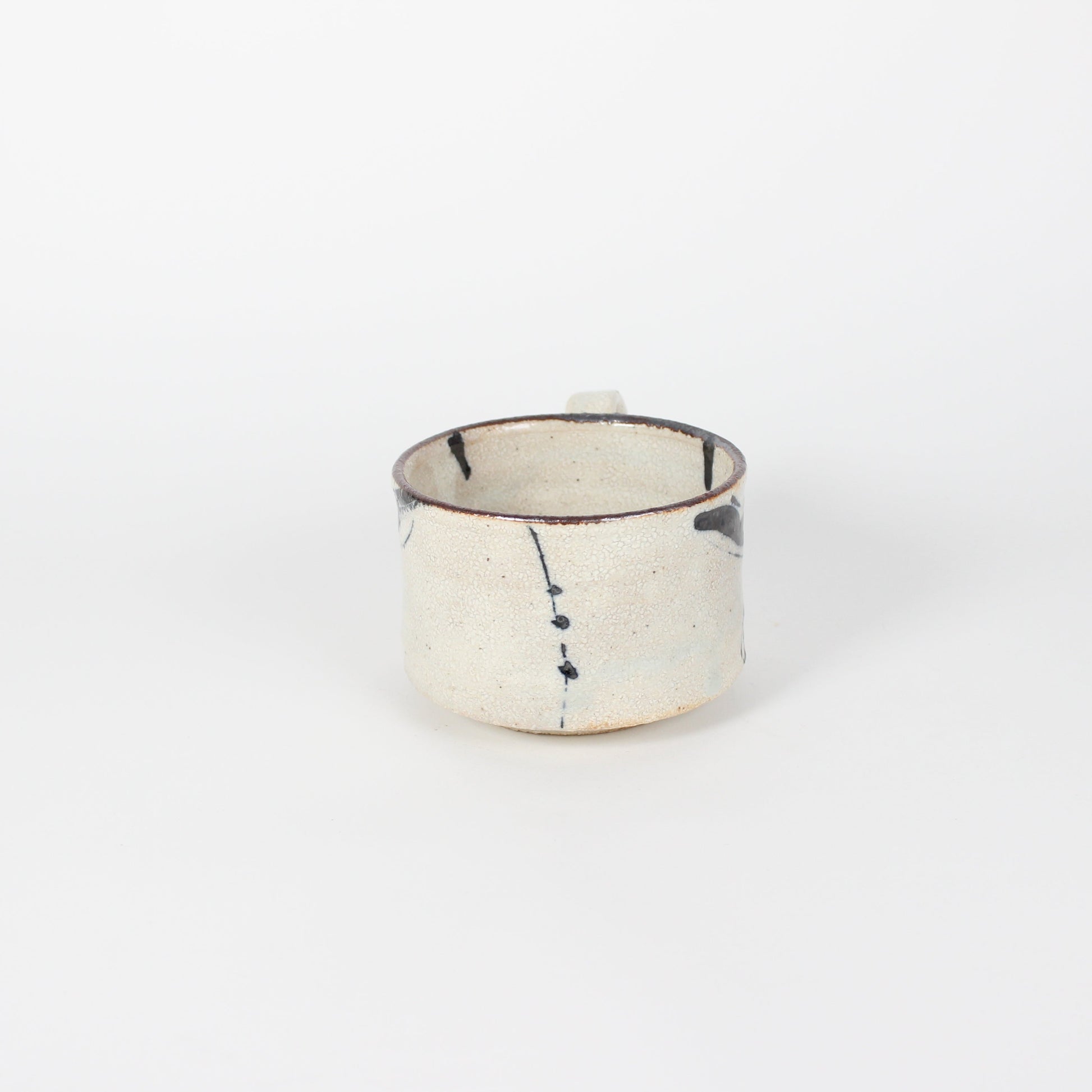 Japanese Gosu Mino-Yaki Ceramic Coffee Mug
