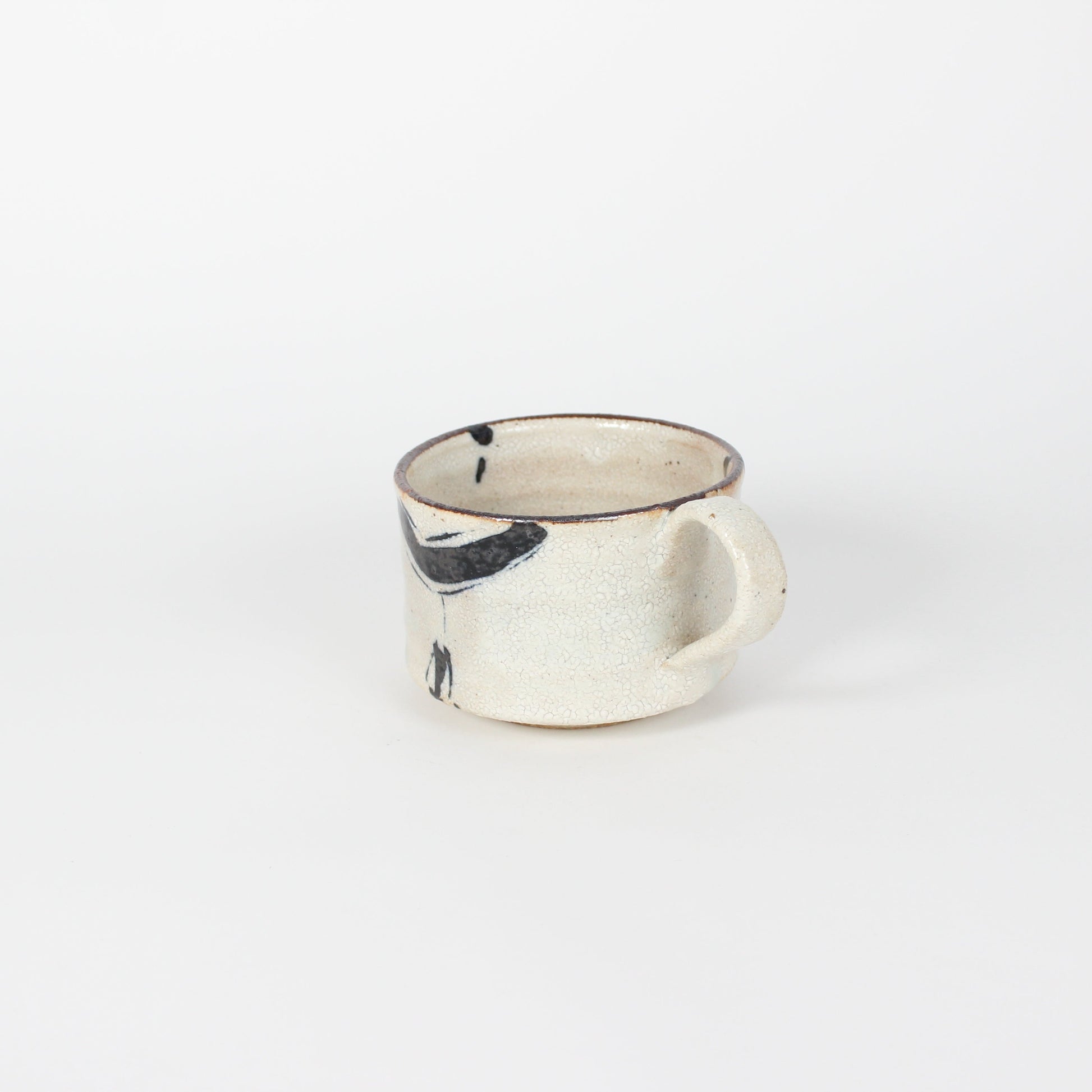 Japanese Gosu Mino-Yaki Ceramic Coffee Mug