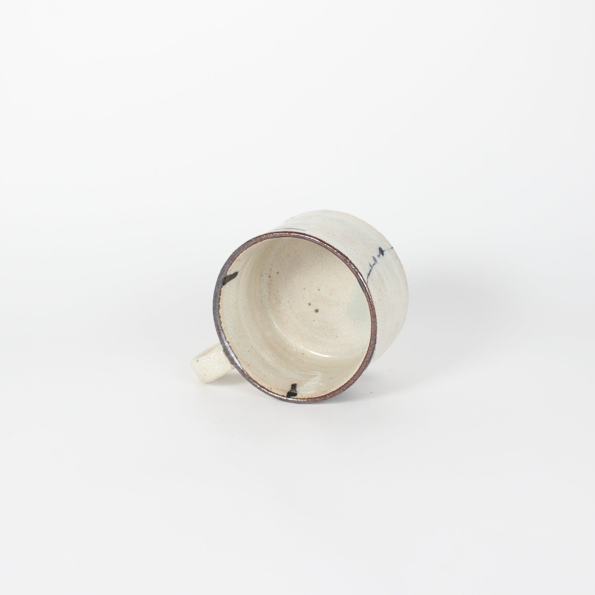 Japanese Gosu Mino-Yaki Ceramic Coffee Mug