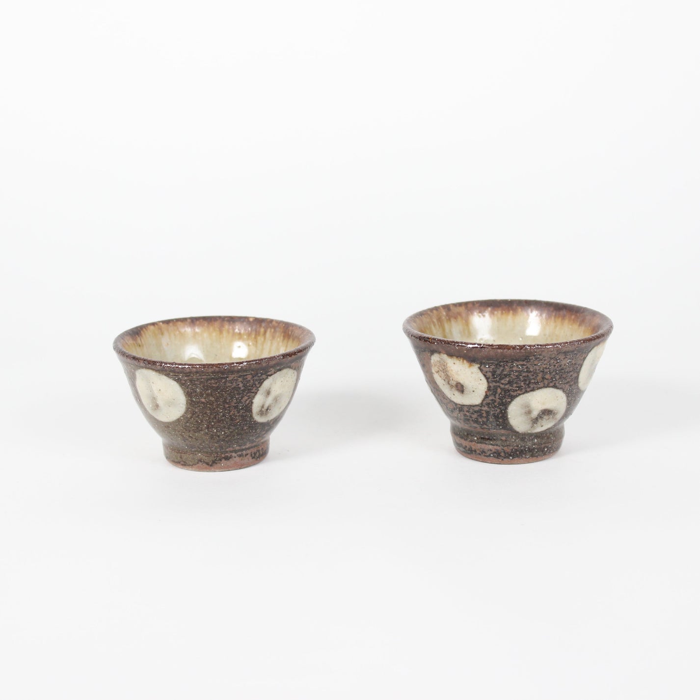Japanese Yomitanyama Ceramic Ochoko Sake/Tea Cups (Set)