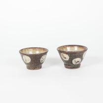 Japanese Yomitanyama Ceramic Ochoko Sake/Tea Cups (Set)