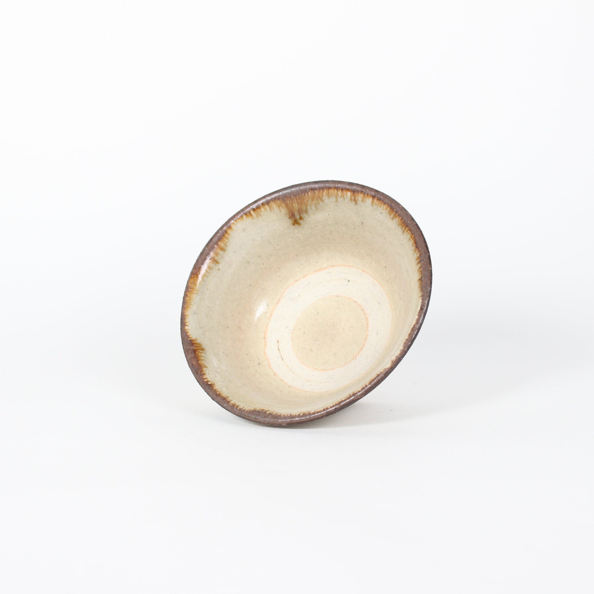 Japanese Yomitanyama Makai Small Bowl with Plum Crest