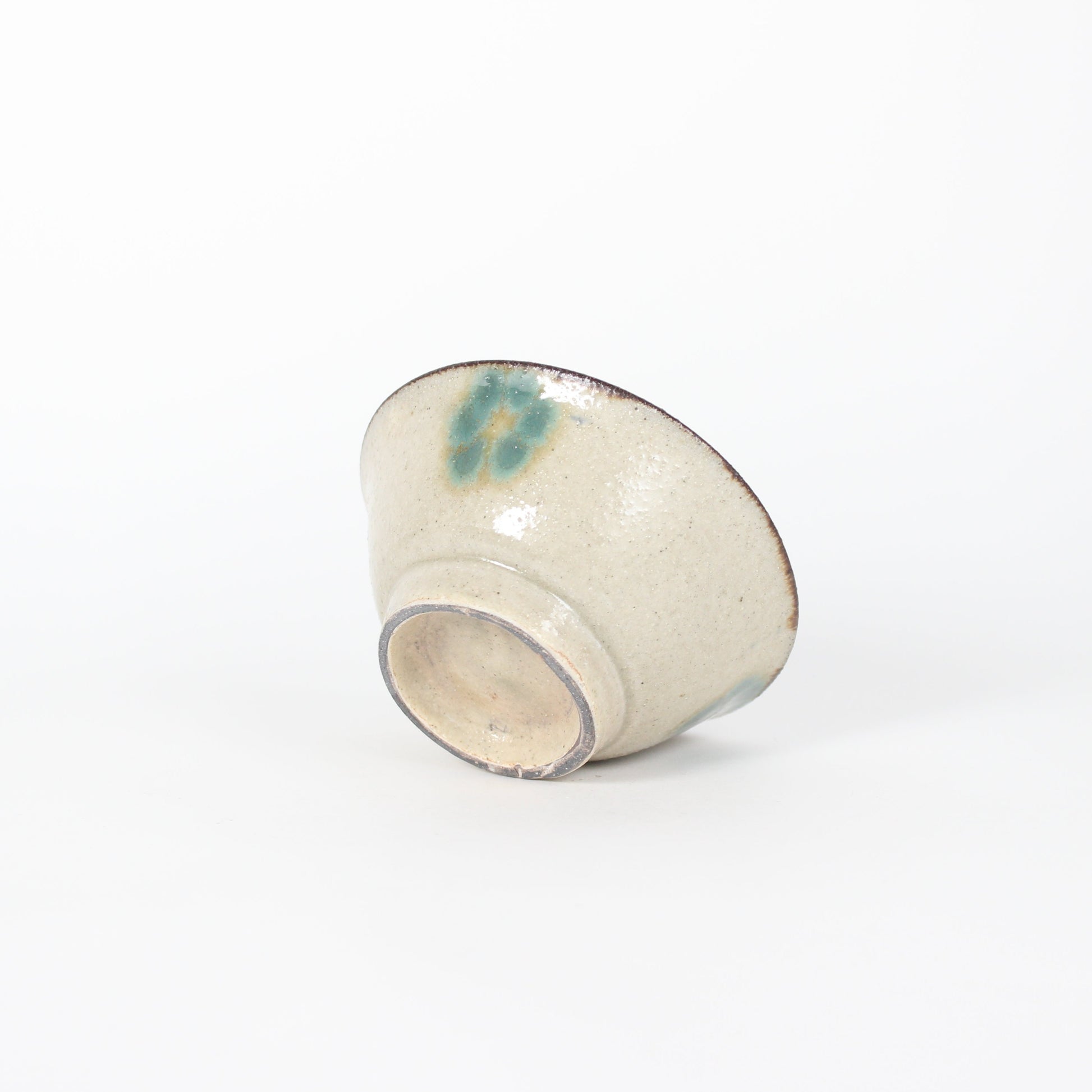 Japanese Yomitanyama Makai Small Bowl with Plum Crest