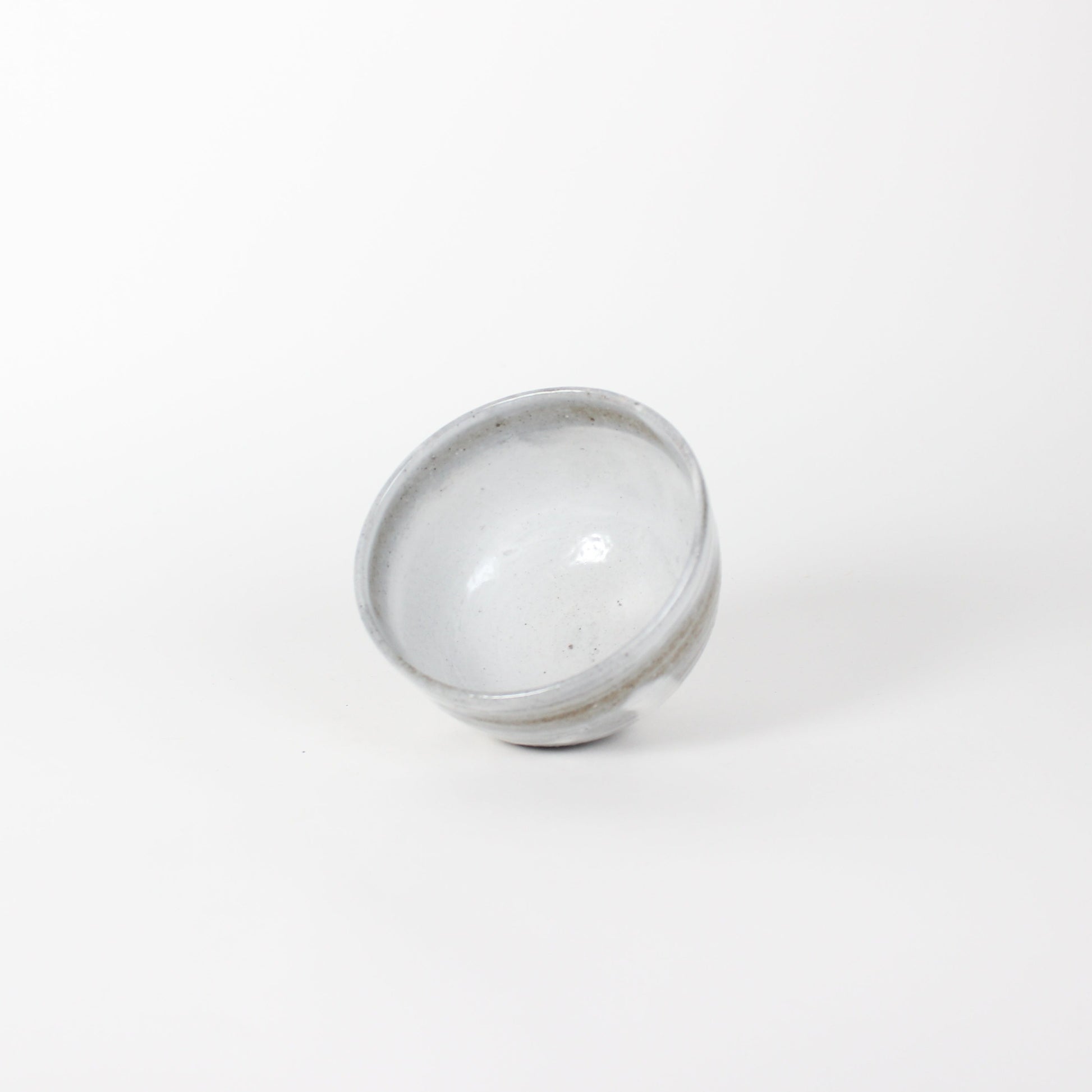 Japanese Shigaraki Ceramic Bowl and Saucer (Set)