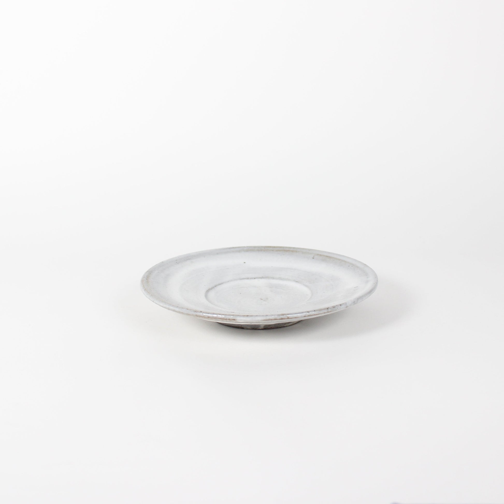 Japanese Shigaraki Ceramic Bowl and Saucer (Set)