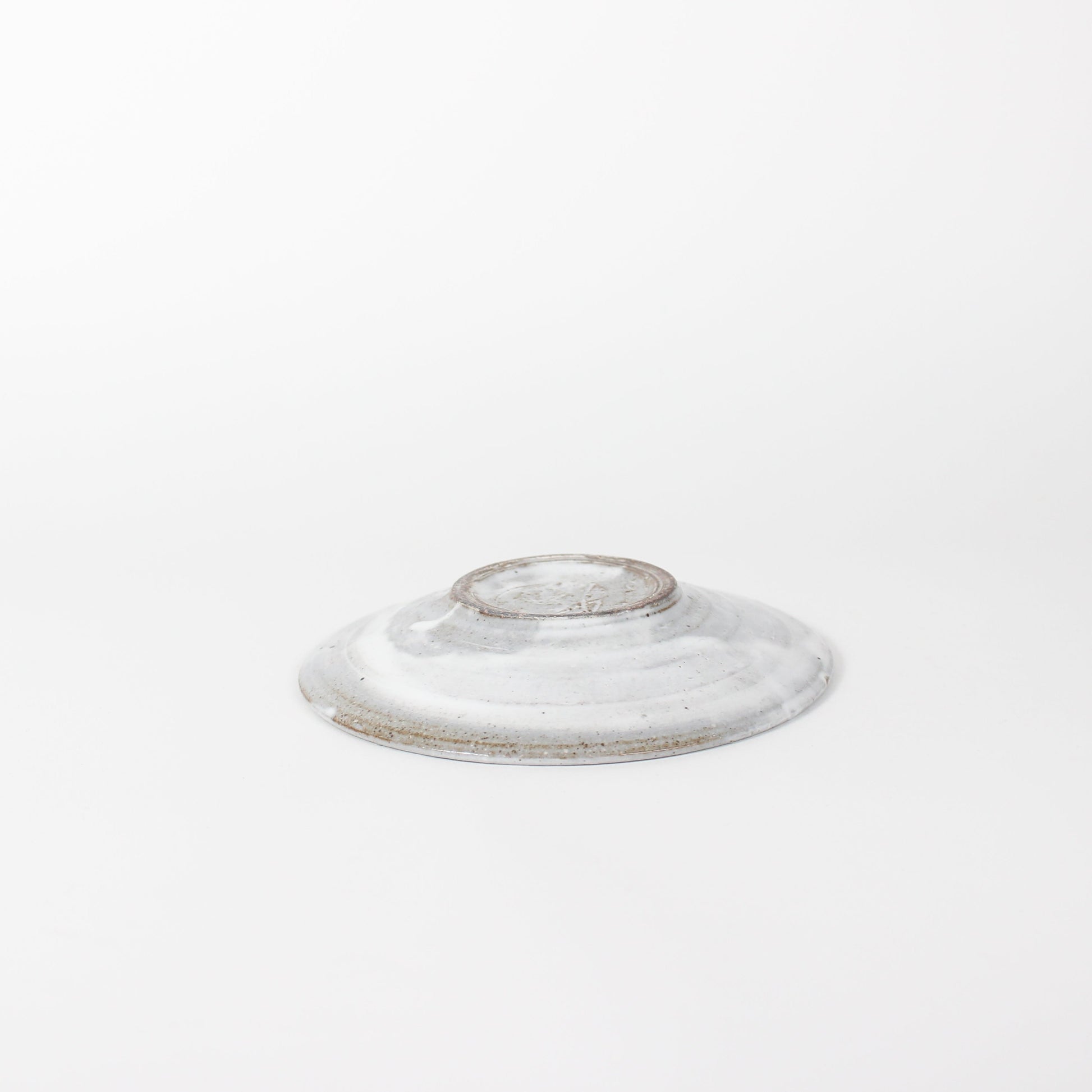 Japanese Shigaraki Ceramic Bowl and Saucer (Set)