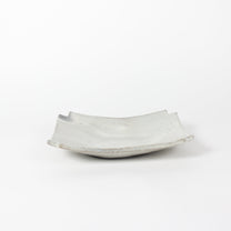 Japanese Kohiki Mino-Yaki Square Plate