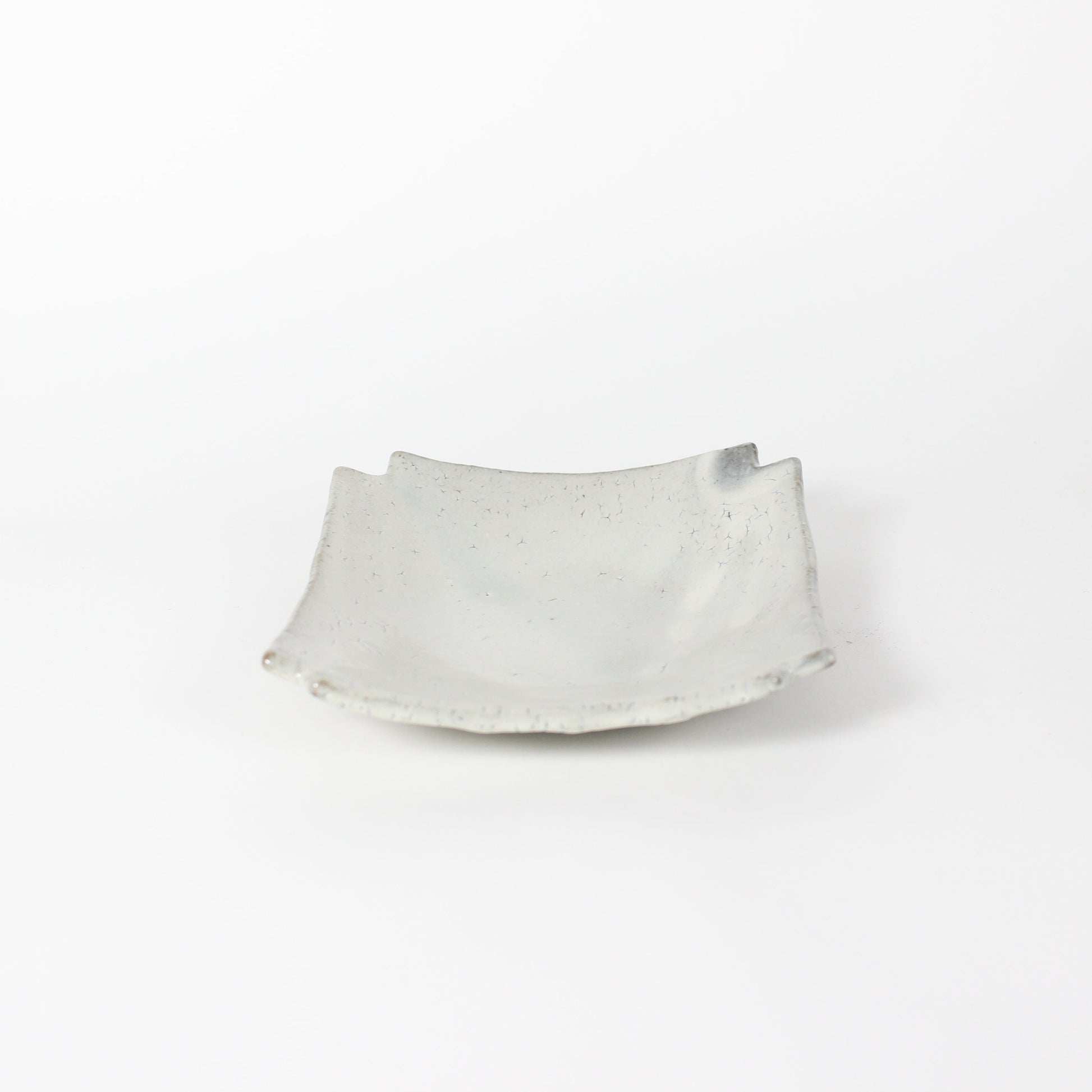 Japanese Kohiki Mino-Yaki Square Plate