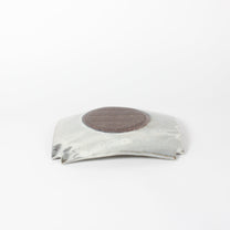 Japanese Kohiki Mino-Yaki Square Plate