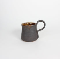 Japanese Shigaraki Ceramic Coffee Mug, Brown