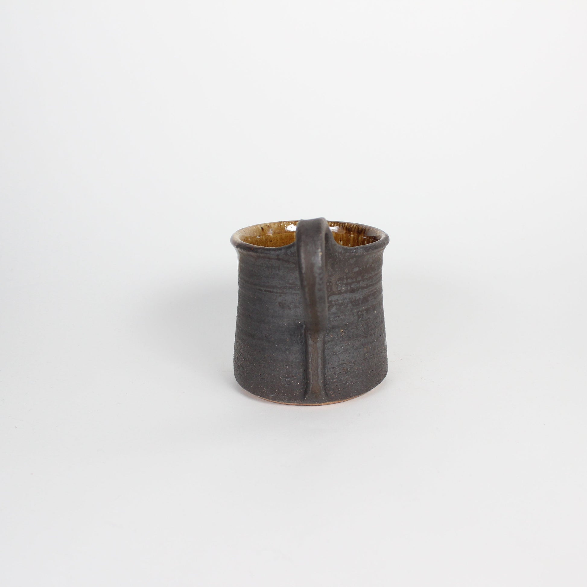 Japanese Shigaraki Ceramic Coffee Mug, Brown