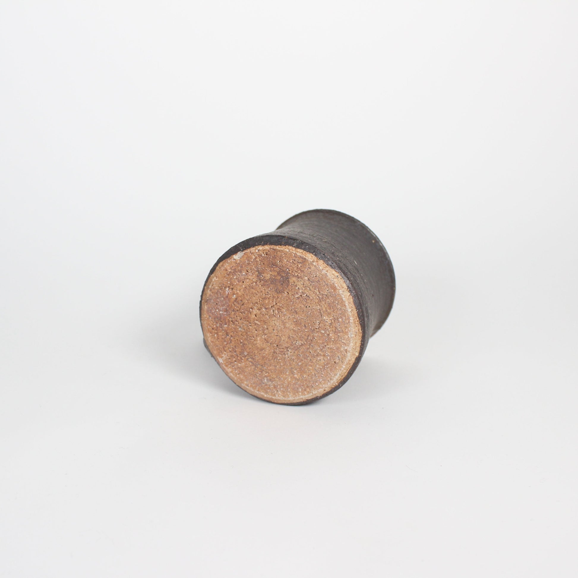 Japanese Shigaraki Ceramic Coffee Mug, Brown