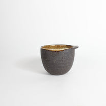 Japanese Shigaraki Ceramic Cup, Brown