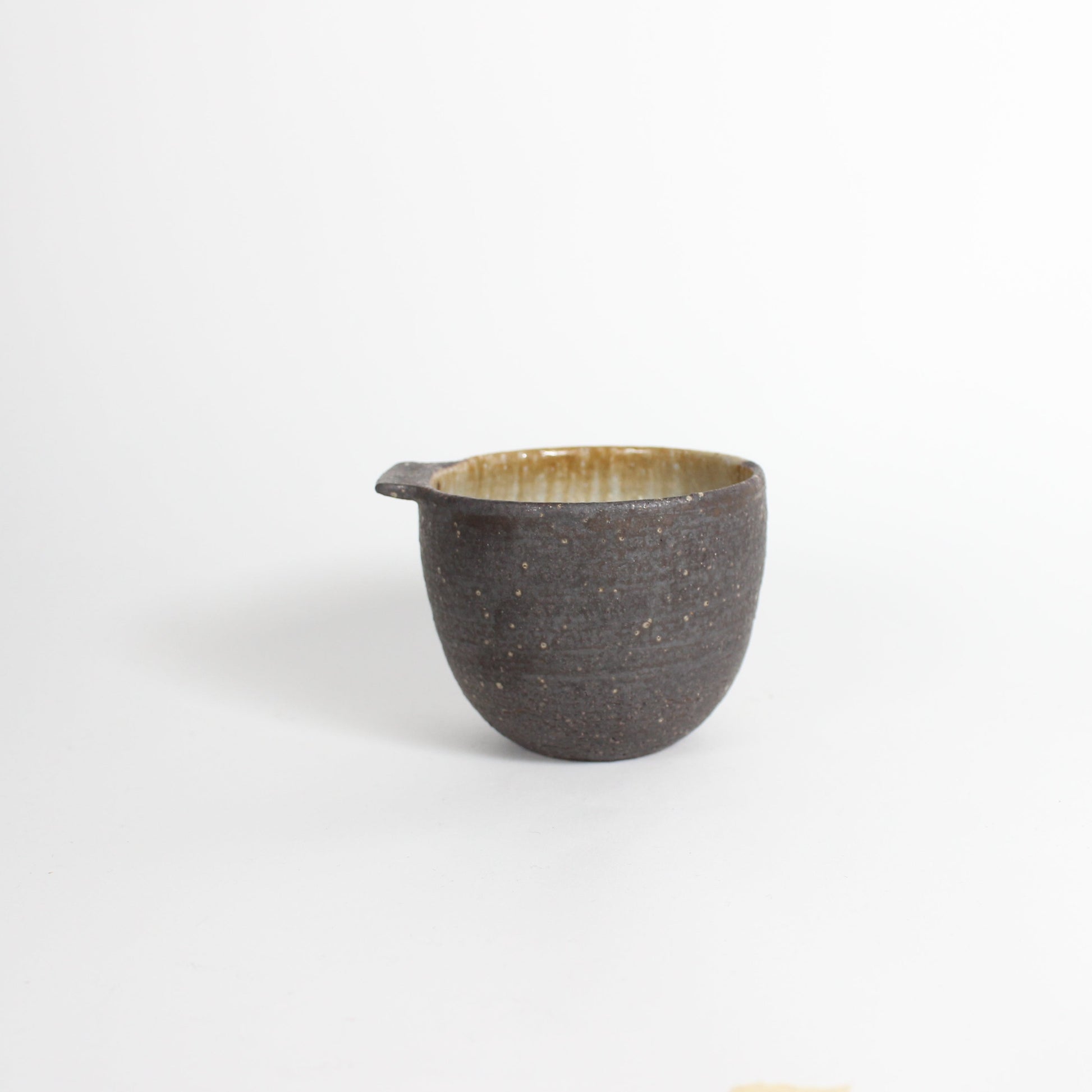 Japanese Shigaraki Ceramic Cup, Brown