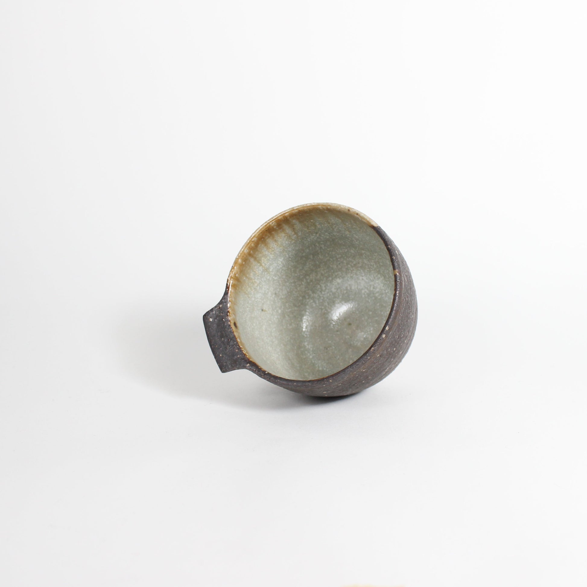 Japanese Shigaraki Ceramic Cup, Brown