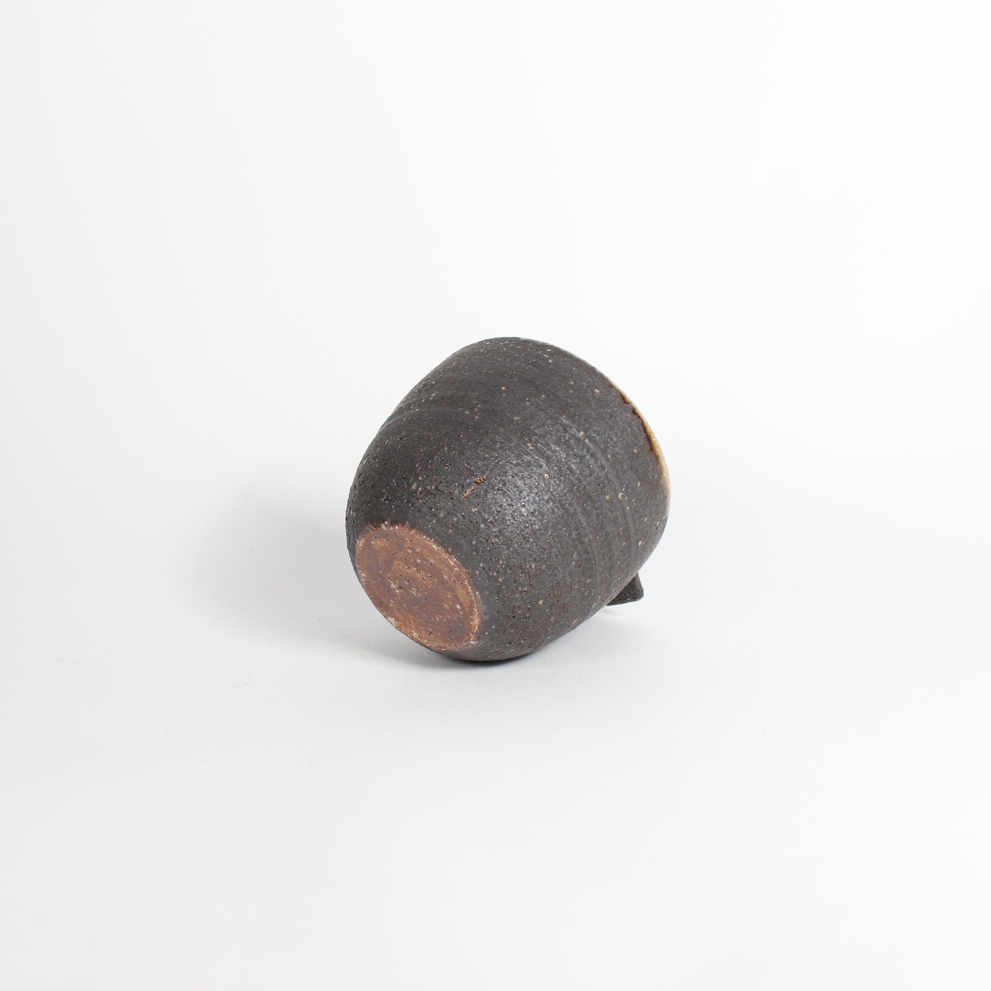 Japanese Shigaraki Ceramic Cup, Brown