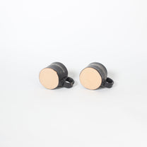 Japanese Shigaraki Ceramic Marble Effect Espresso Cups (Set)
