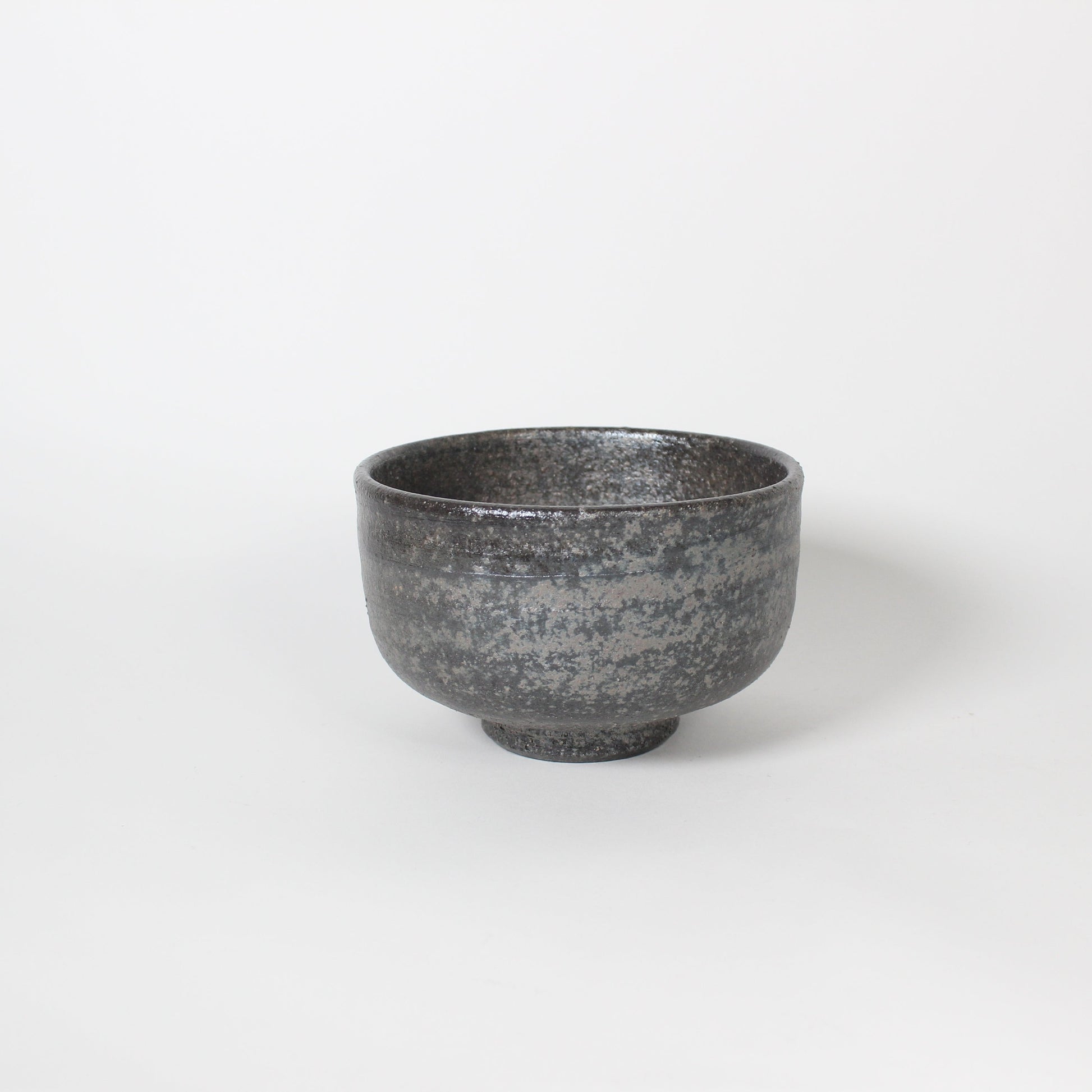 Japanese Shigaraki Ceramic Ibushi Matcha Bowl