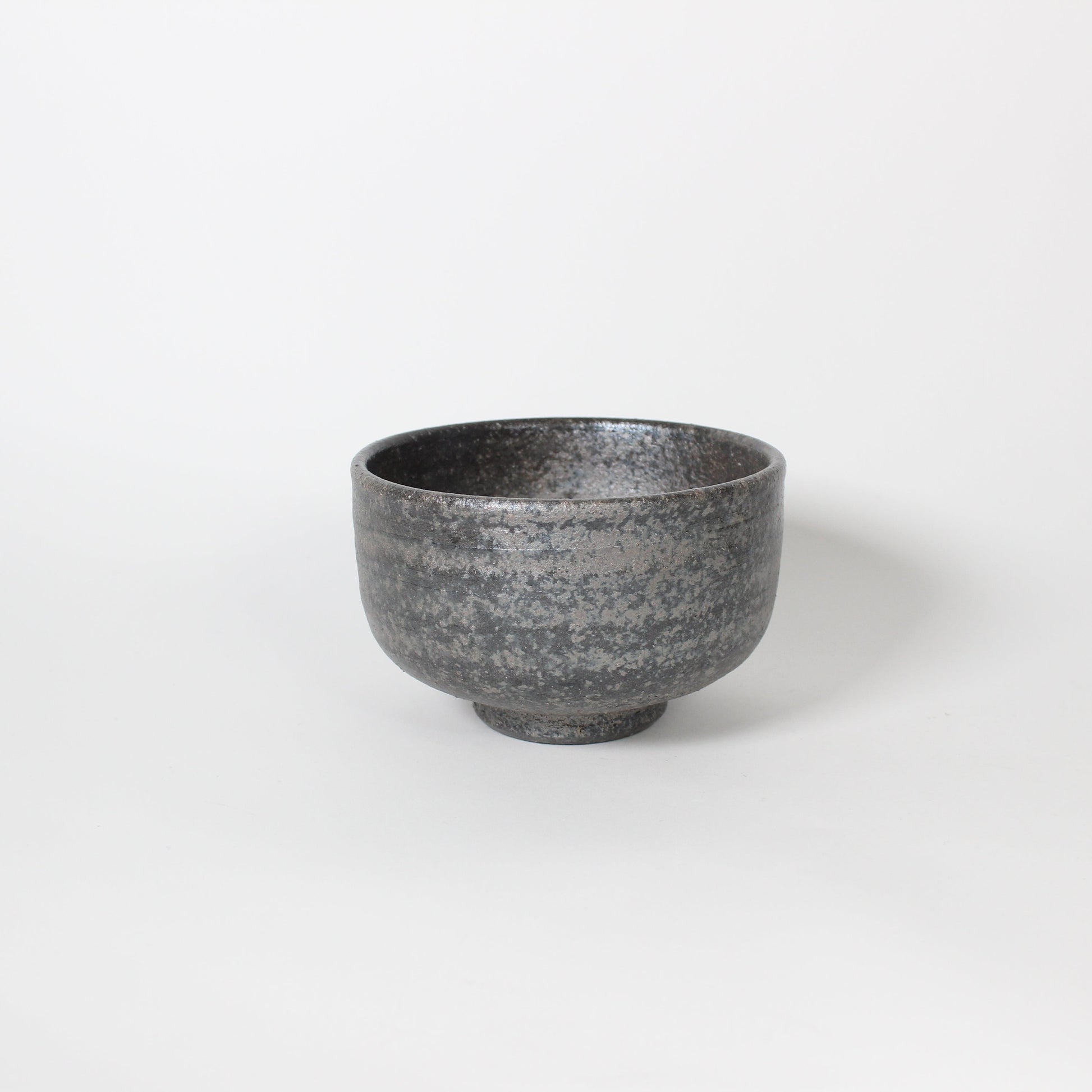 Japanese Shigaraki Ceramic Ibushi Matcha Bowl