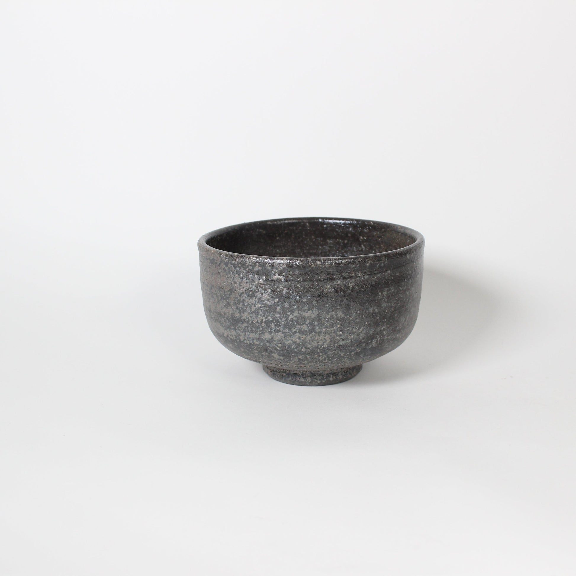 Japanese Shigaraki Ceramic Ibushi Matcha Bowl