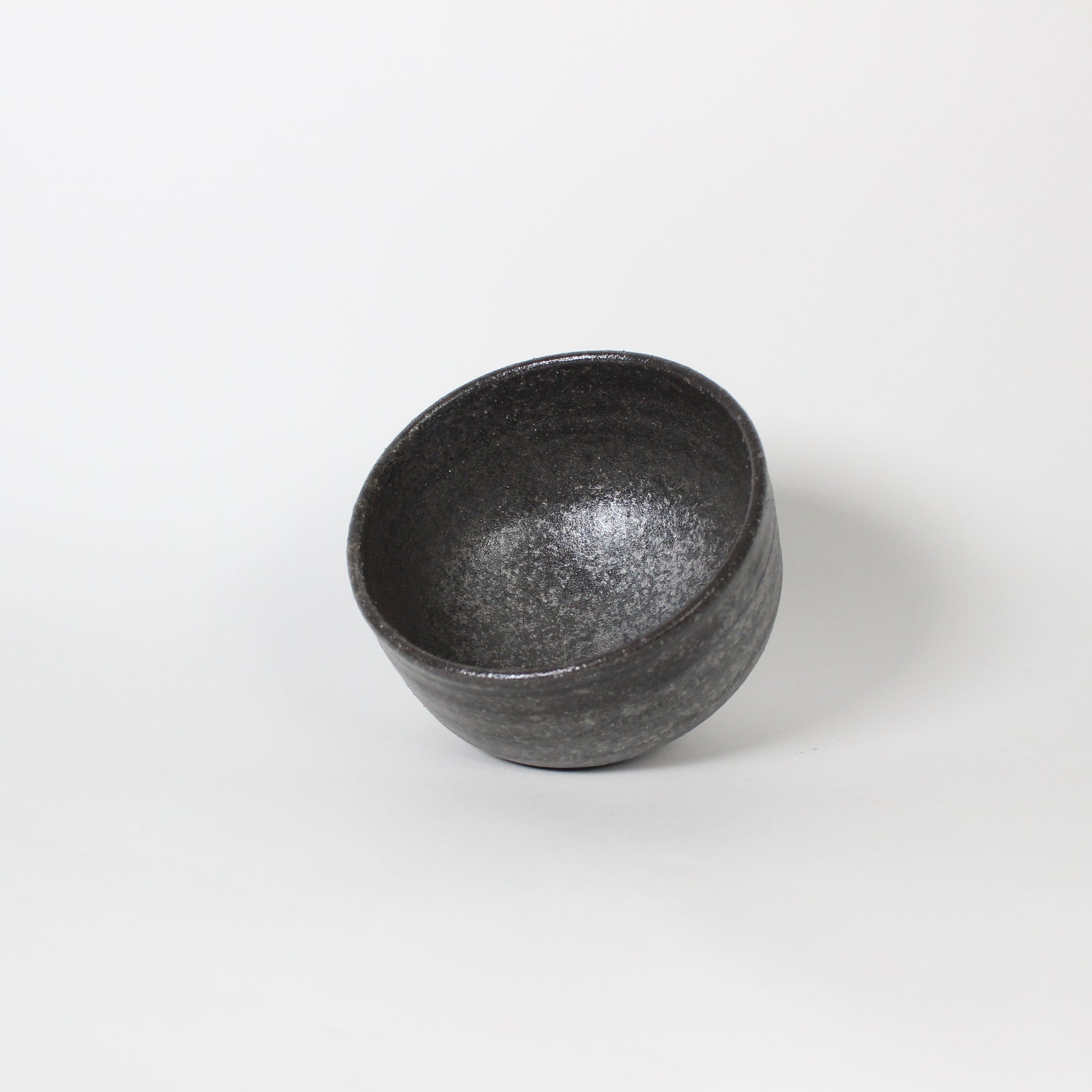 Japanese Shigaraki Ceramic Ibushi Matcha Bowl