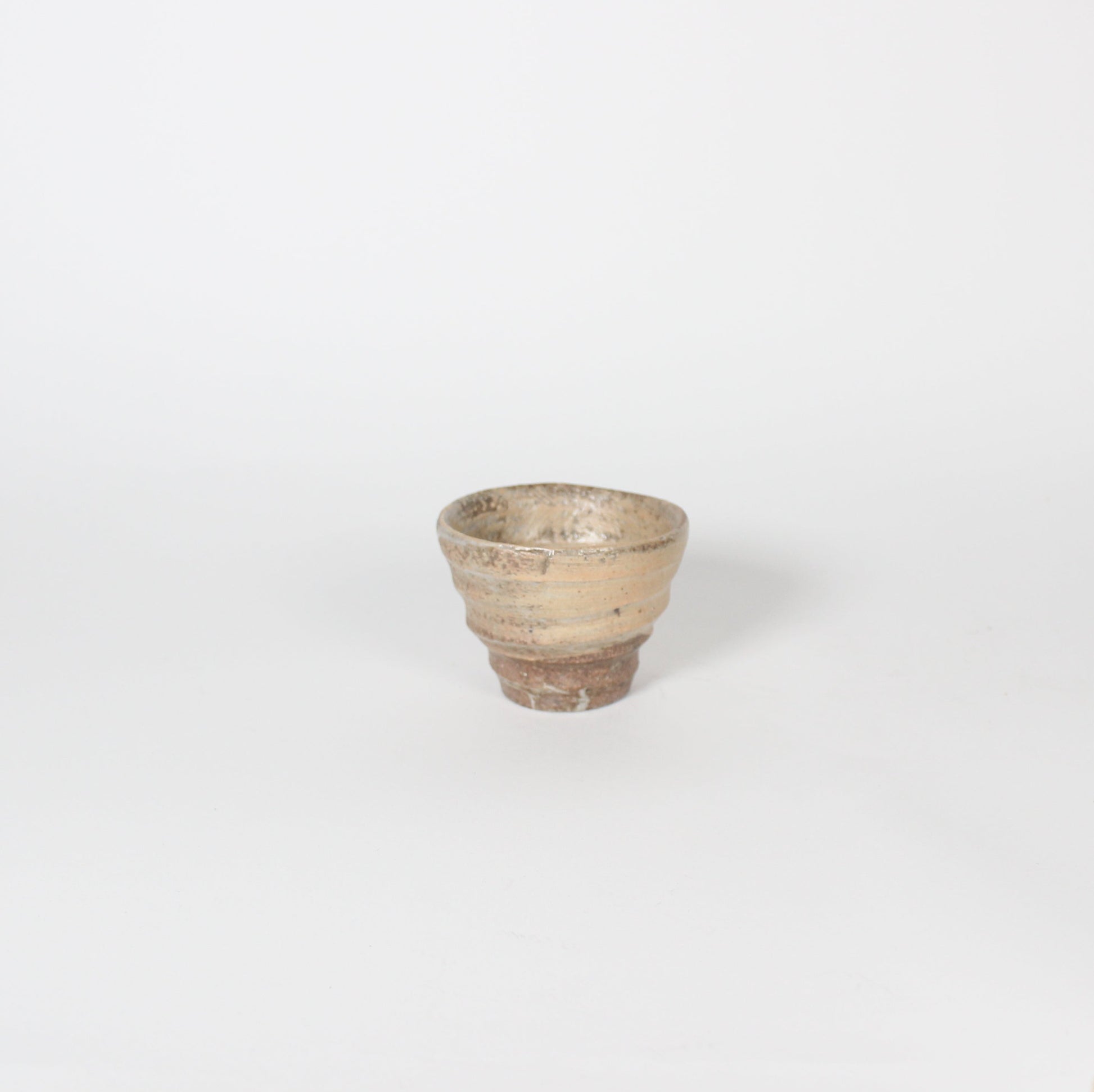 Japanese Shigaraki Beige Tea Cup