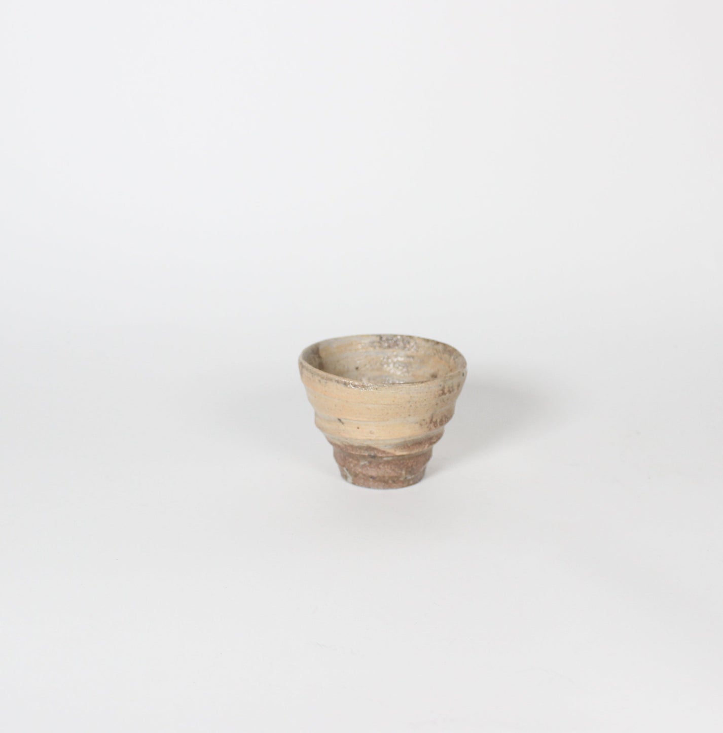 Japanese Shigaraki Beige Tea Cup
