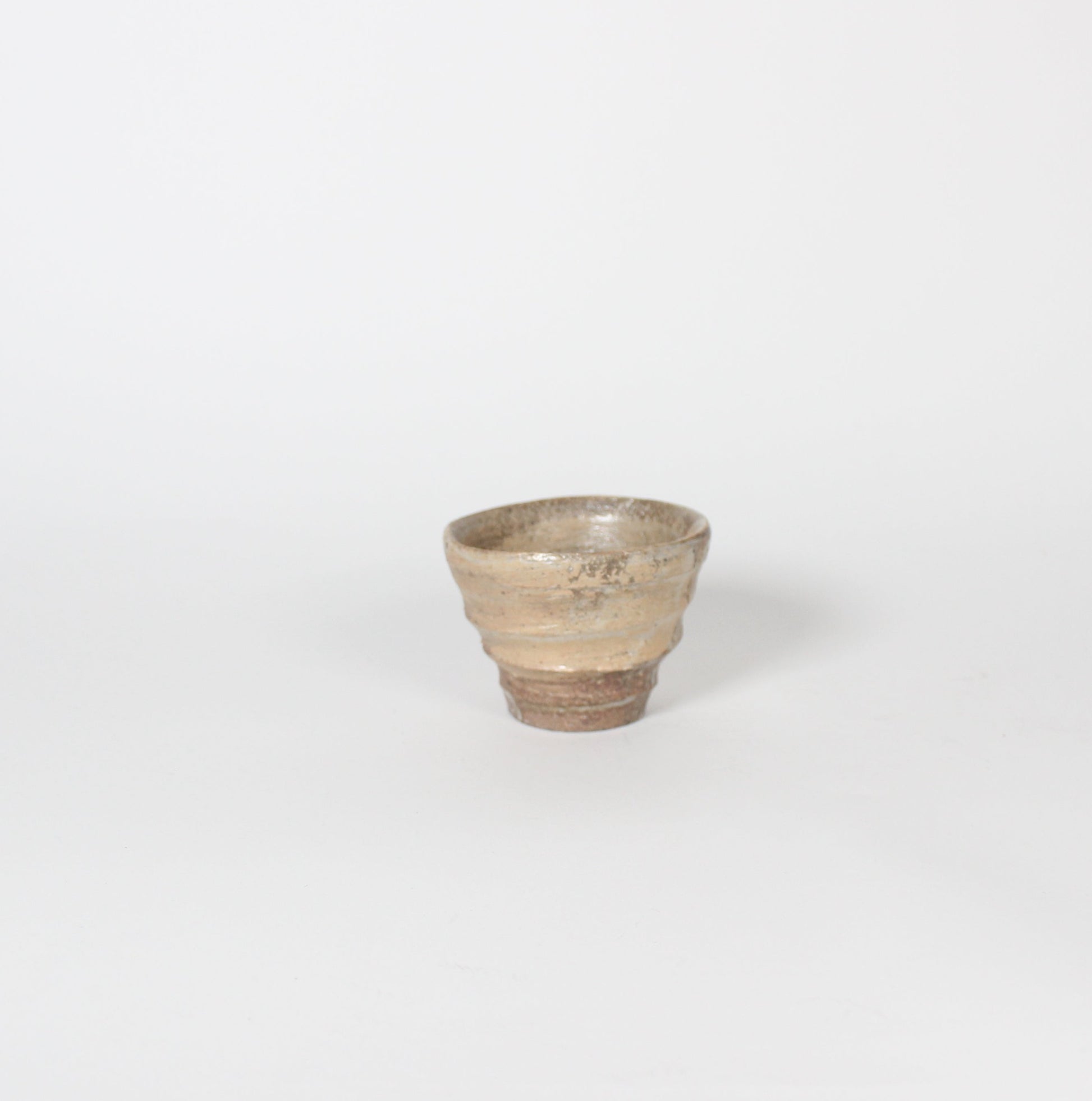 Japanese Shigaraki Beige Tea Cup