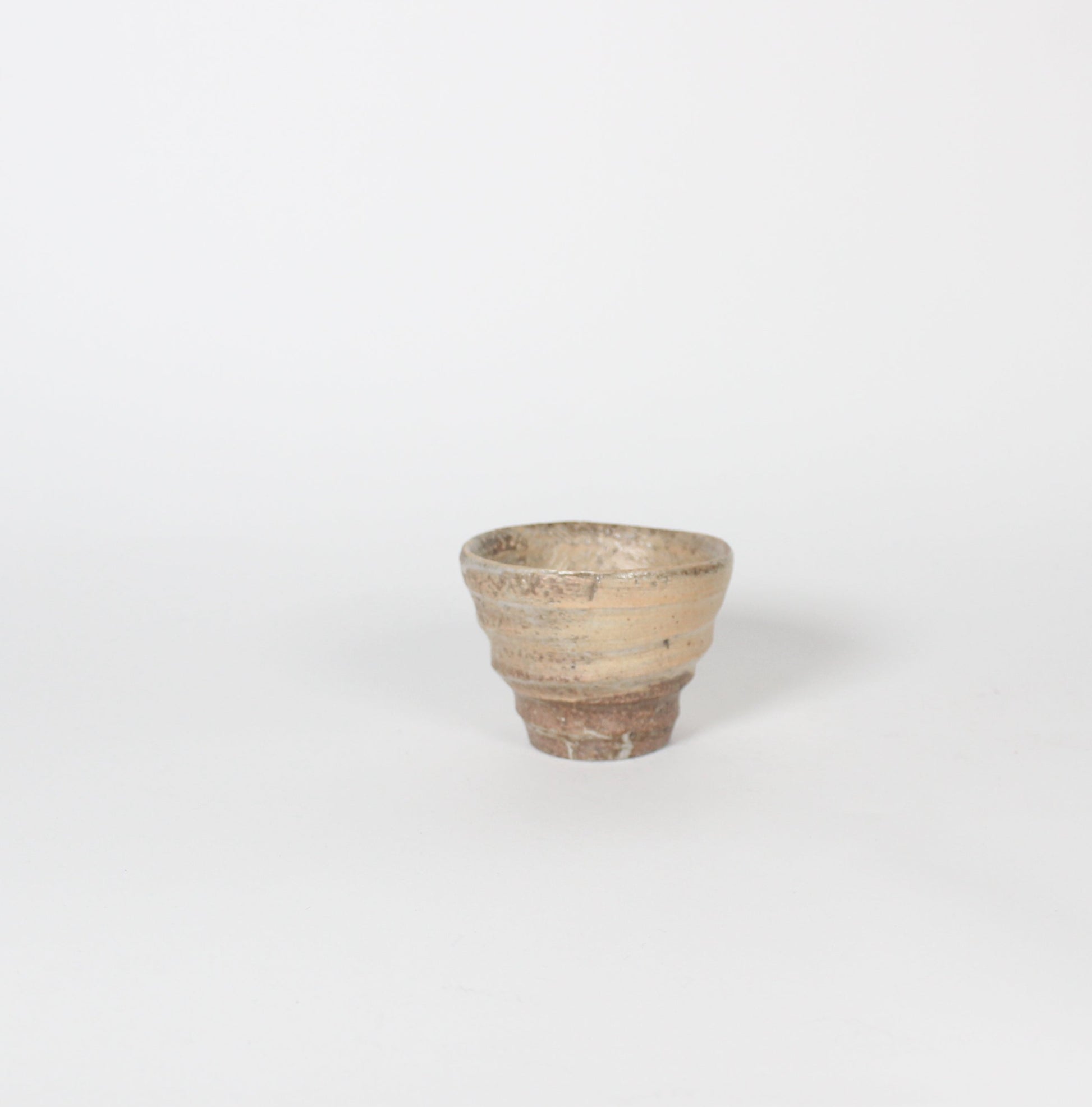 Japanese Shigaraki Beige Tea Cup