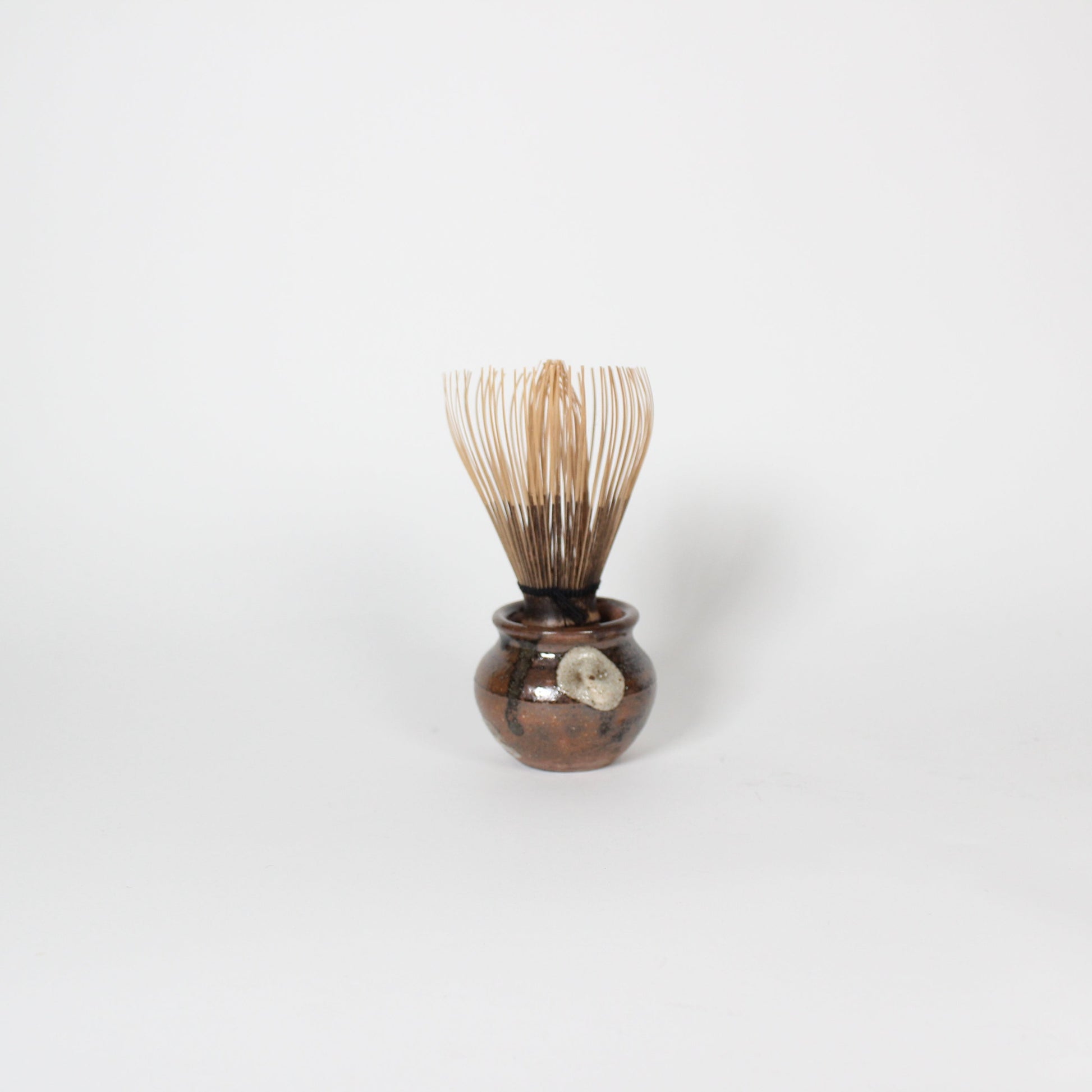Japanese Yomitan-yaki Ceramic Mini Jar III
