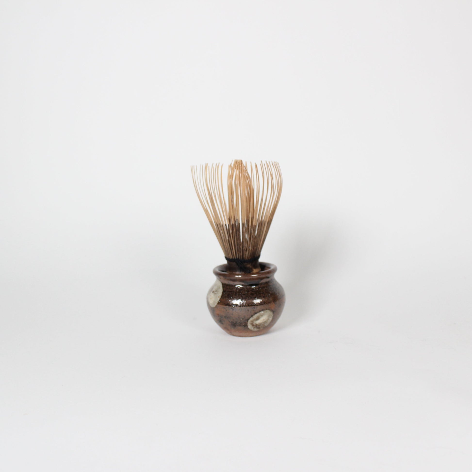 Japanese Yomitan-yaki Ceramic Mini Jar III