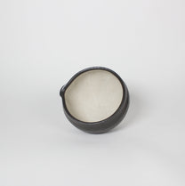 Japanese Mino-ware Ceramic Mortar, Black