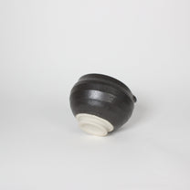 Japanese Mino-ware Ceramic Mortar, Black