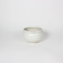 Japanese Mino-ware Ceramic Mortar, White