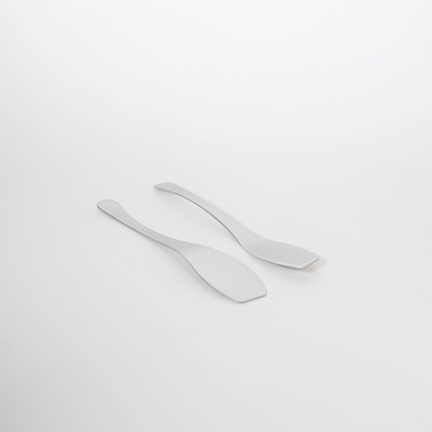 Japanese Stainless Steel Jam &amp; Butter Knife Set, Set of 2