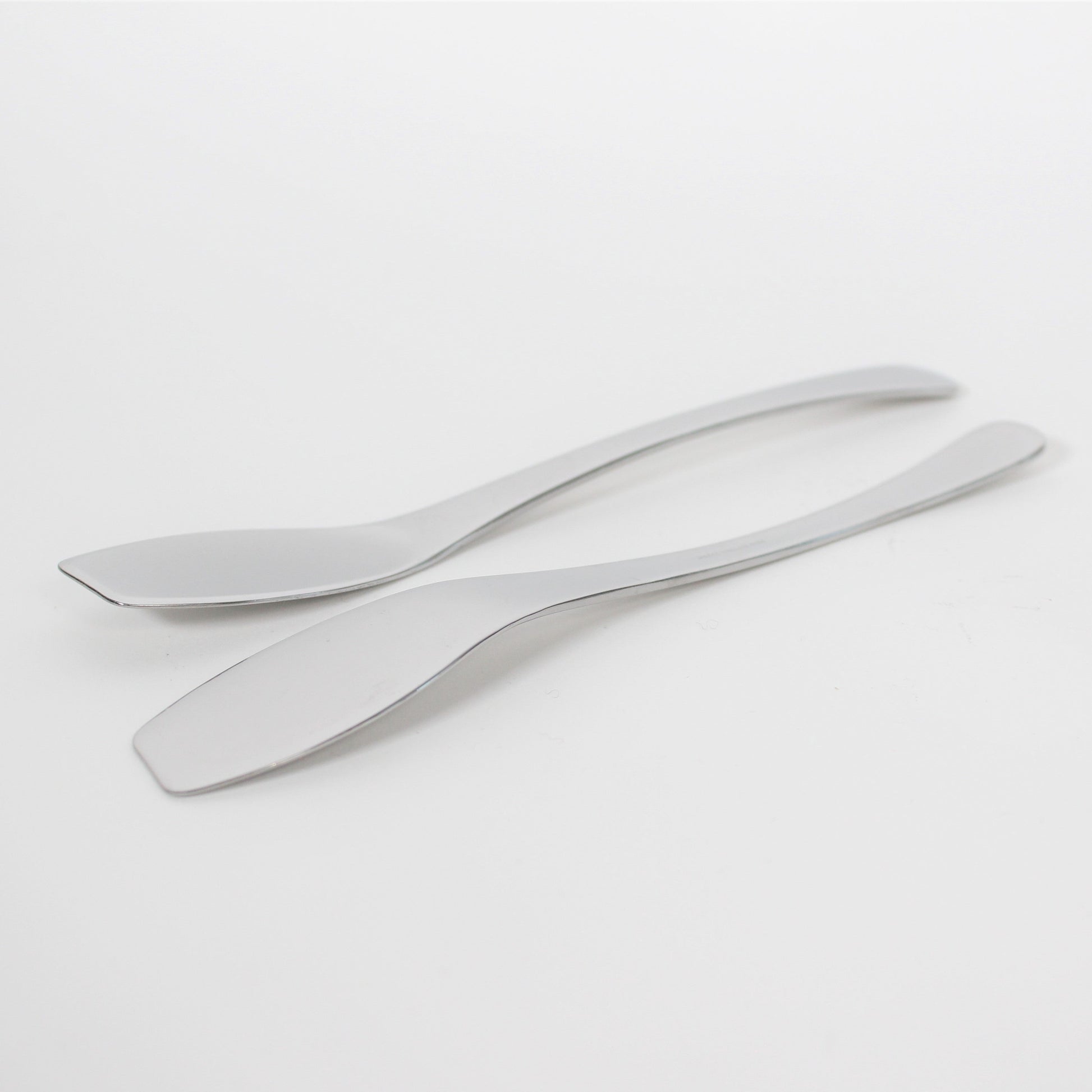 Japanese Stainless Steel Jam &amp; Butter Knife Set, Set of 2