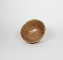Japanese Shigaraki Ceramic Tea Bowl, Yellow