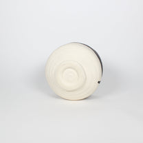 Japanese Shigaraki Ceramic Brush Stroke Matcha Bowl