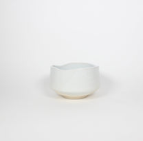 Japanese Mino-Yaki Ceramic Matcha Bowl, White
