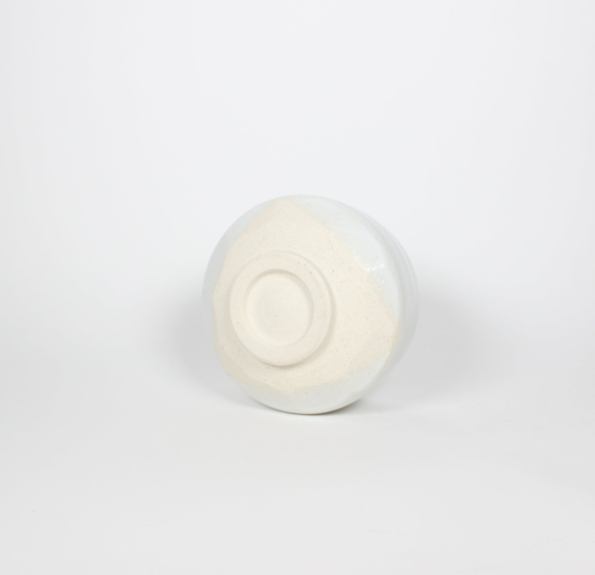 Japanese Mino-Yaki Ceramic Matcha Bowl, White