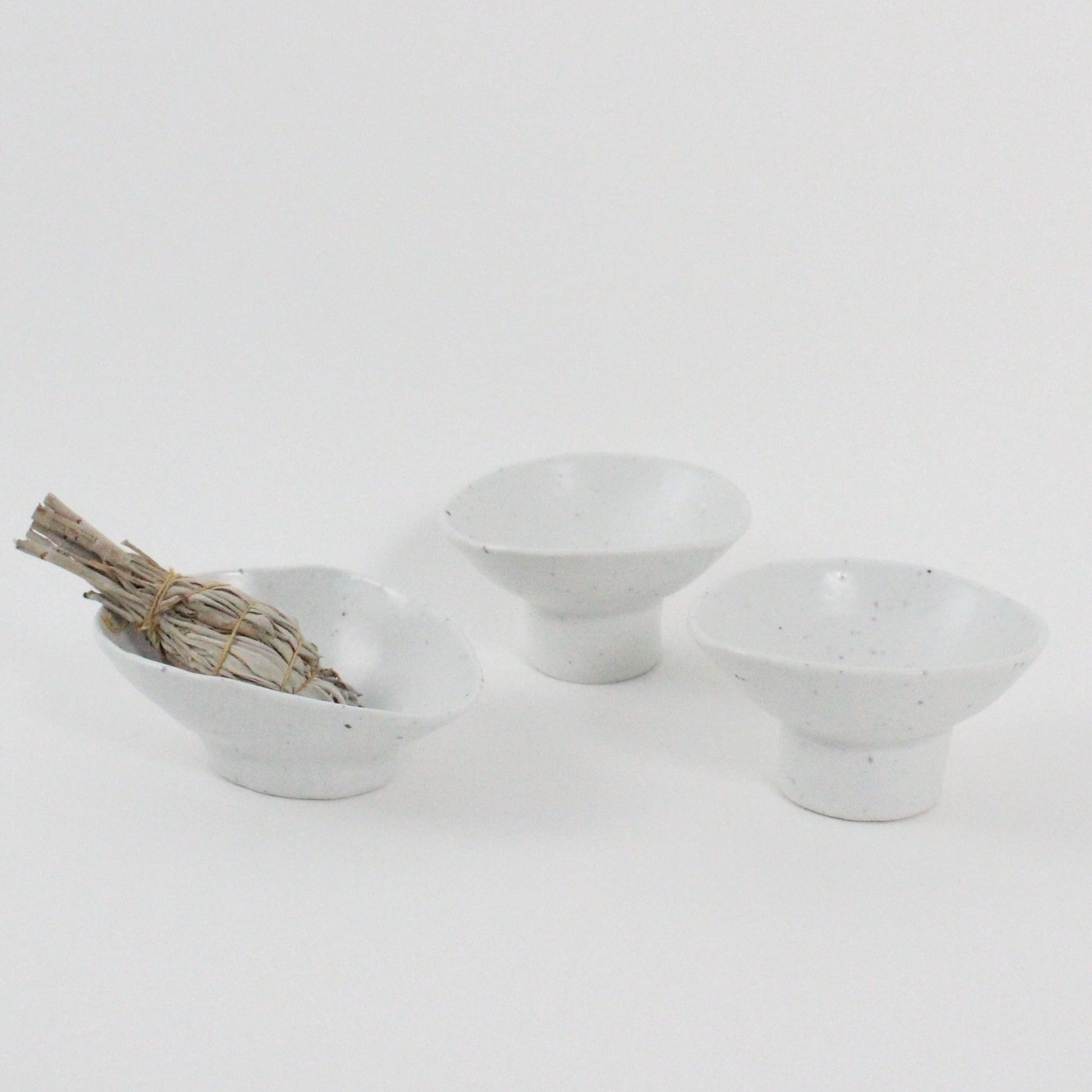 Korean ceramic bean bowl set