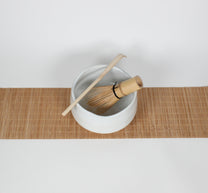 Japanese Mino-Yaki Ceramic Matcha Bowl, White
