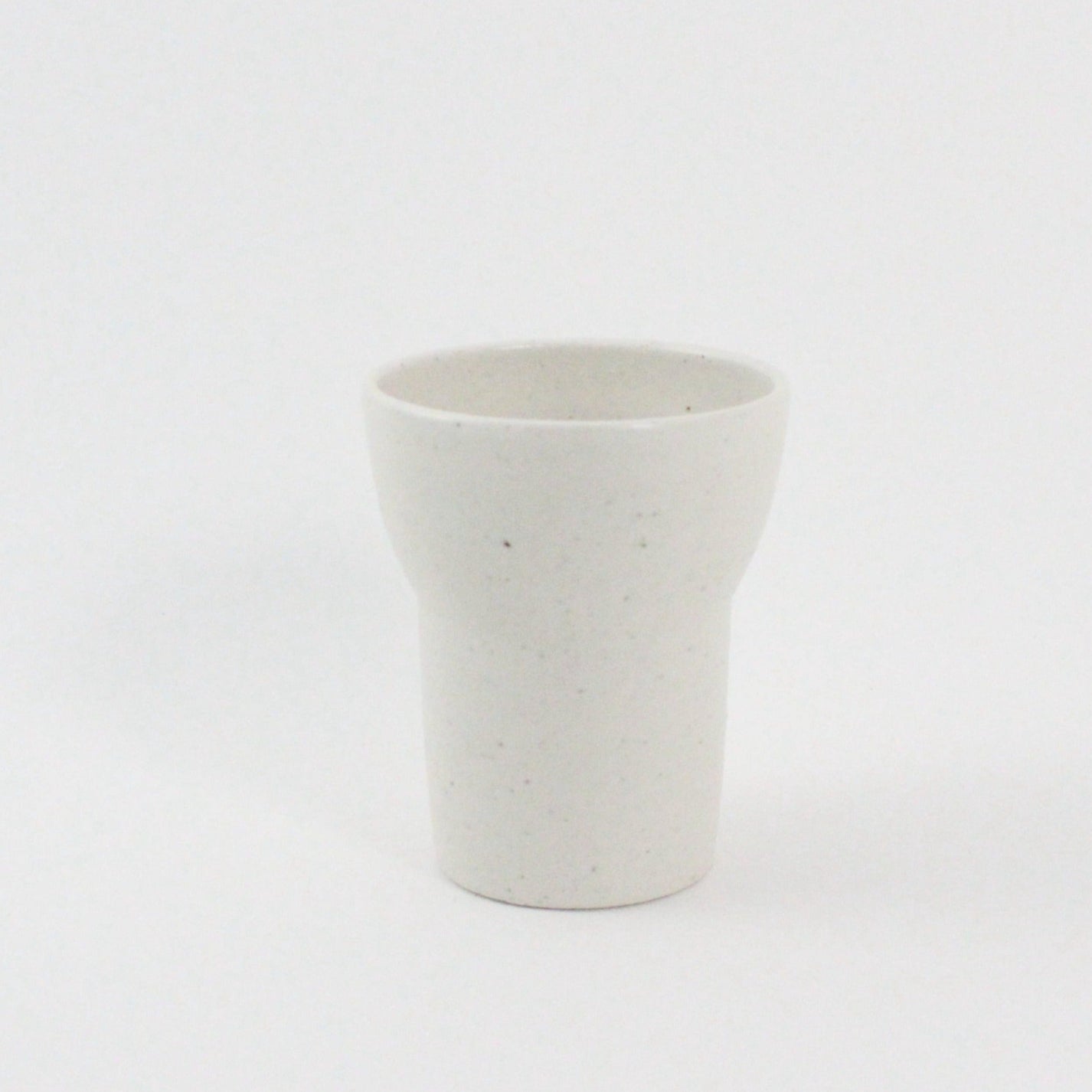 (KR) Seashell tall cup in soft cream