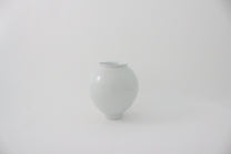 Korean Porcelain White Baekja Moon Jar