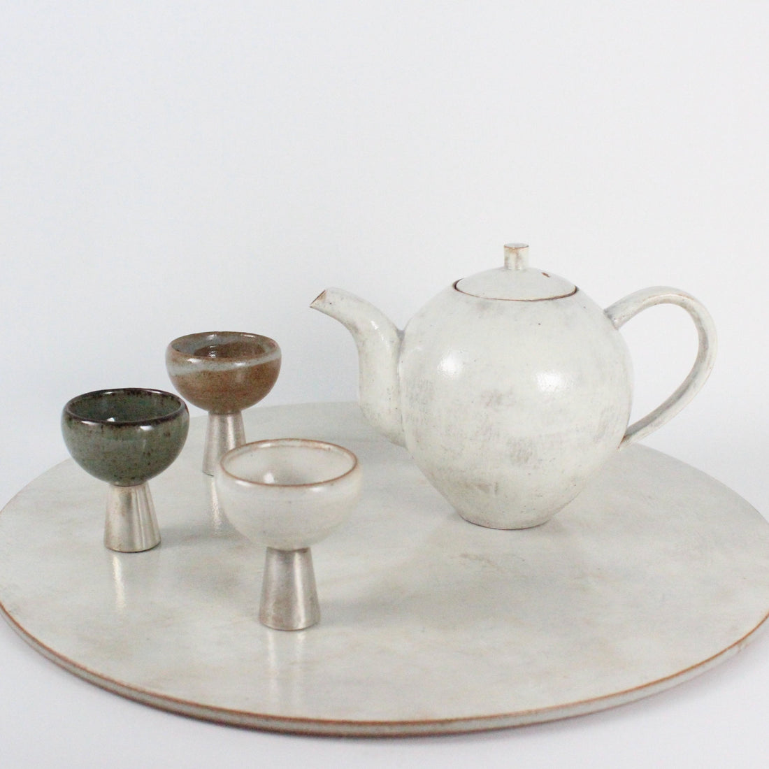Korean Buncheong Ceramic Teapot